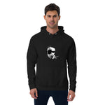 Helmet Unisex eco raglan hoodie - AdrenalineApparel