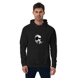 Helmet Unisex eco raglan hoodie - AdrenalineApparel