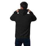 Helmet Unisex eco raglan hoodie - AdrenalineApparel