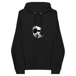 Helmet Unisex eco raglan hoodie - AdrenalineApparel