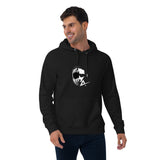Helmet Unisex eco raglan hoodie - AdrenalineApparel