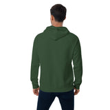 Helmet Unisex eco raglan hoodie - AdrenalineApparel