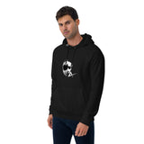 Helmet Unisex eco raglan hoodie - AdrenalineApparel