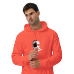 Helmet Unisex eco raglan hoodie - AdrenalineApparel