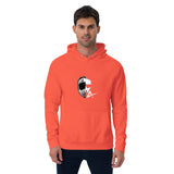 Helmet Unisex eco raglan hoodie - AdrenalineApparel
