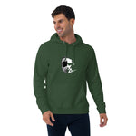 Helmet Unisex eco raglan hoodie - AdrenalineApparel