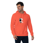 Helmet Unisex eco raglan hoodie - AdrenalineApparel