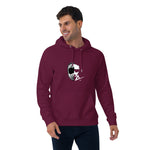 Helmet Unisex eco raglan hoodie - AdrenalineApparel
