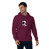Helmet Unisex eco raglan hoodie - AdrenalineApparel