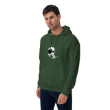 Helmet Unisex eco raglan hoodie - AdrenalineApparel