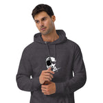 Helmet Unisex eco raglan hoodie - AdrenalineApparel