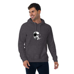 Helmet Unisex eco raglan hoodie - AdrenalineApparel