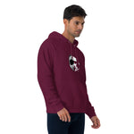 Helmet Unisex eco raglan hoodie - AdrenalineApparel