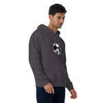 Helmet Unisex eco raglan hoodie - AdrenalineApparel