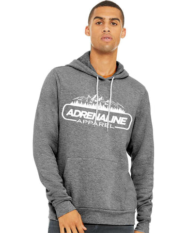 Ski Hill Adrenaline Unisex Eco Raglan Hoodie - AdrenalineApparel