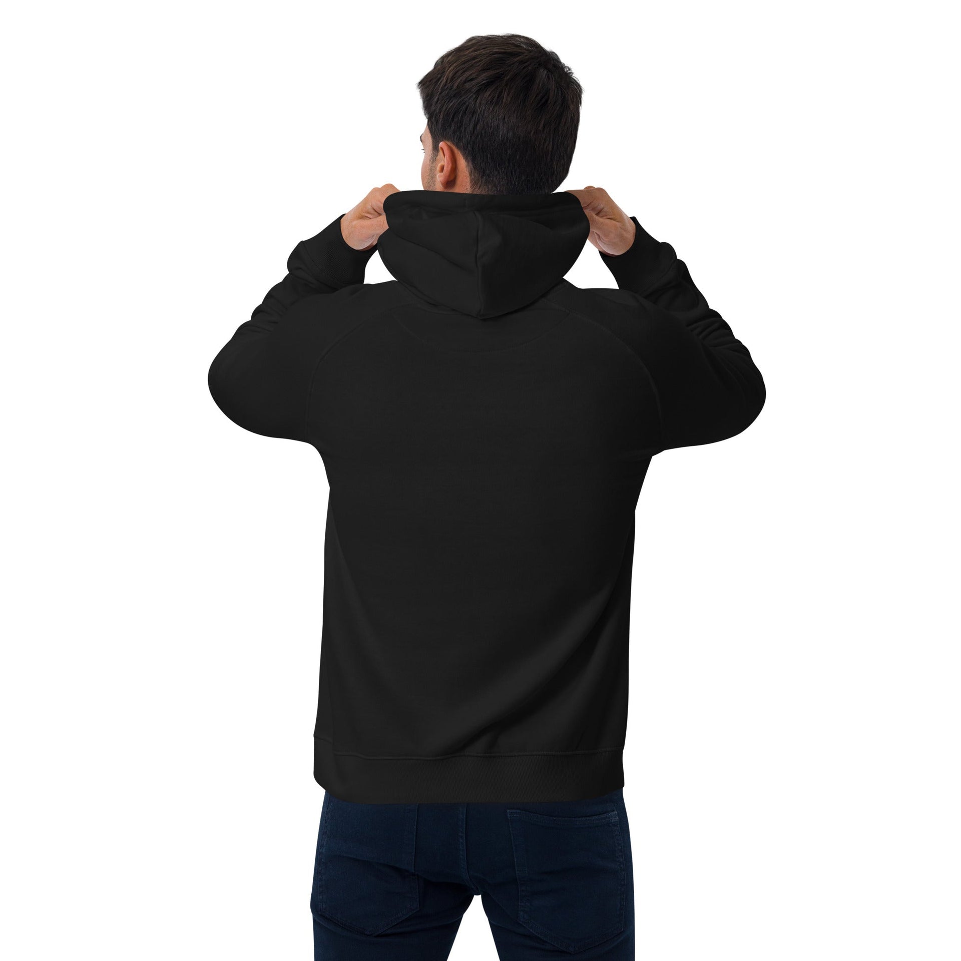 Speedometer Unisex eco raglan hoodie - AdrenalineApparel