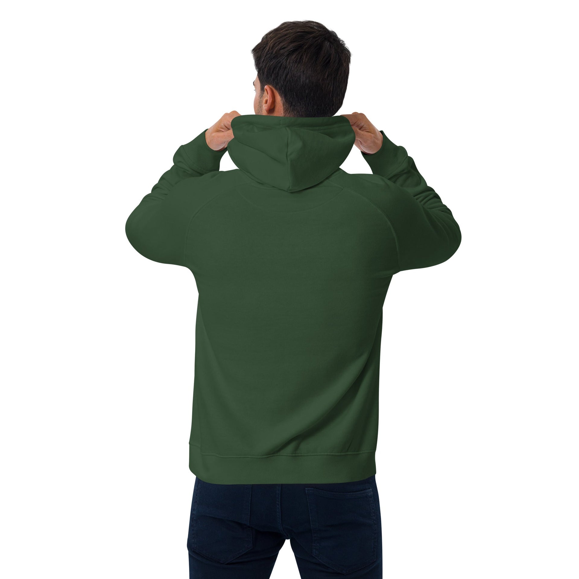Speedometer Unisex eco raglan hoodie - AdrenalineApparel