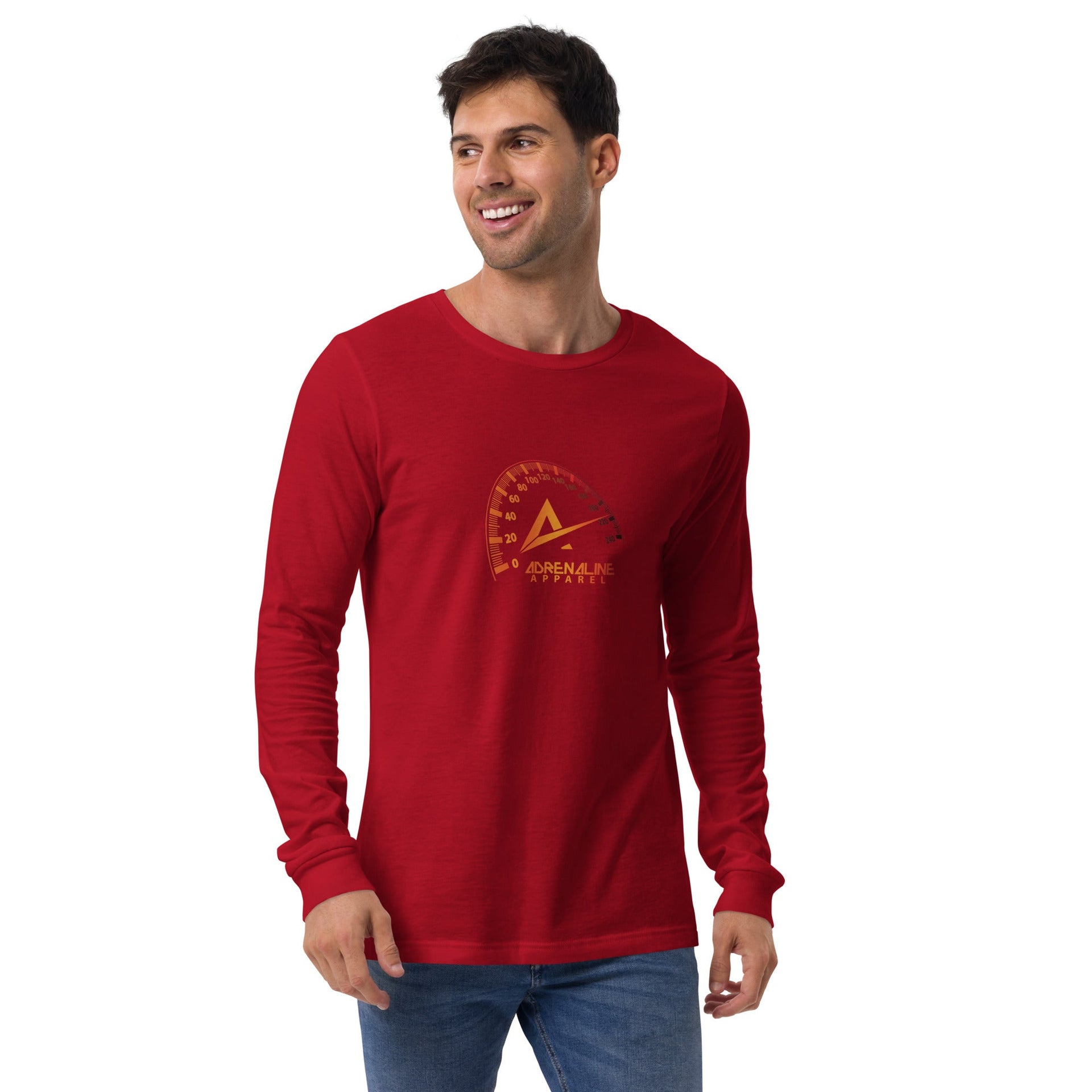 Speedometer Unisex Long Sleeve Tee - AdrenalineApparel