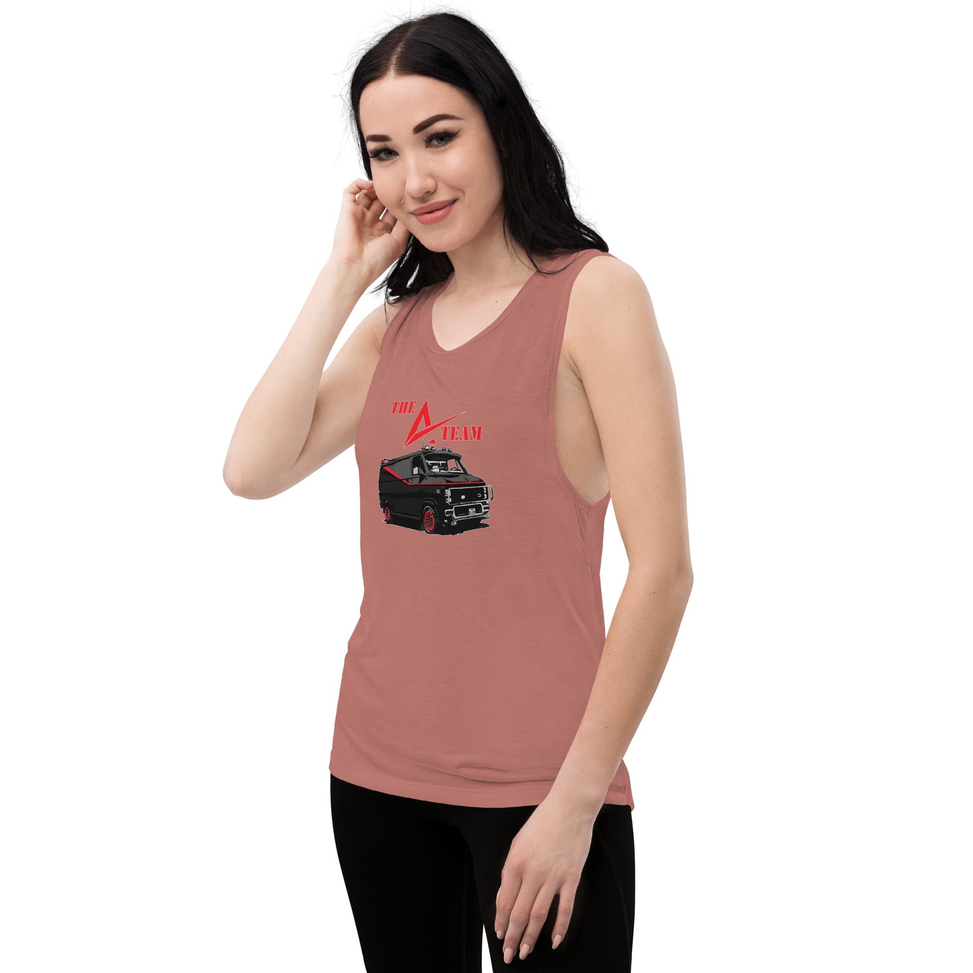 The A Team Ladies’ Muscle Tank - AdrenalineApparel