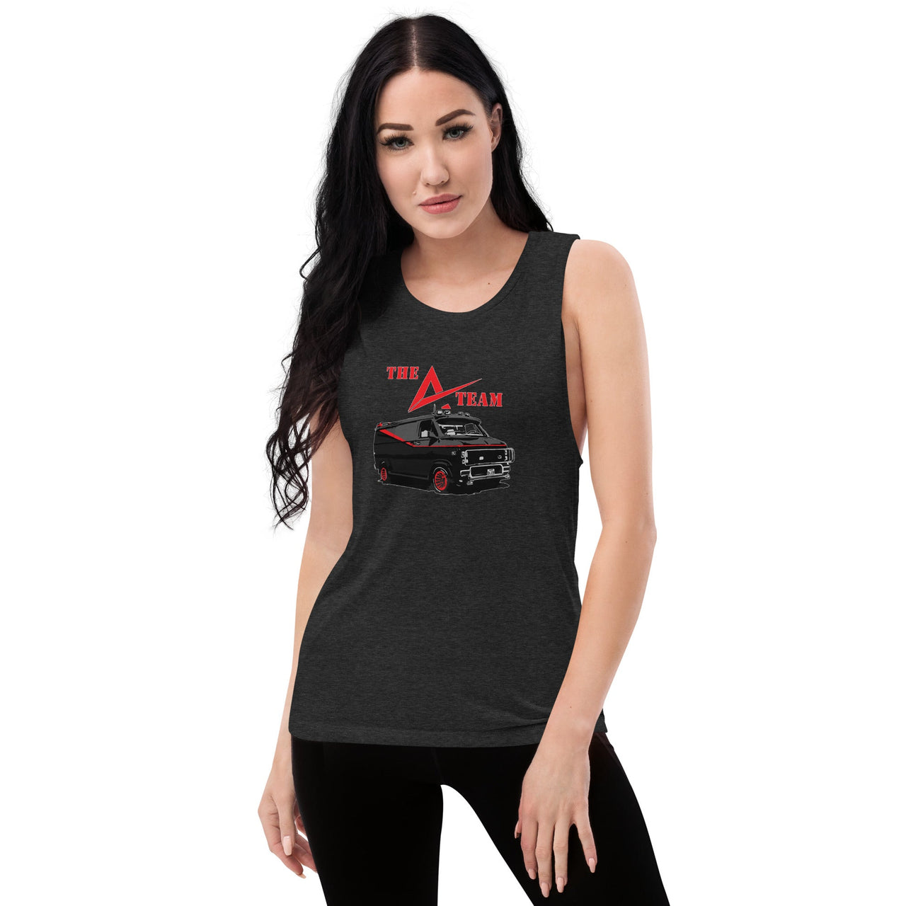 The A Team Ladies’ Muscle Tank - AdrenalineApparel